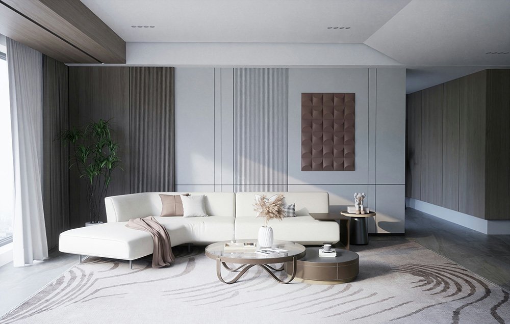 Luxury Living Room Interior